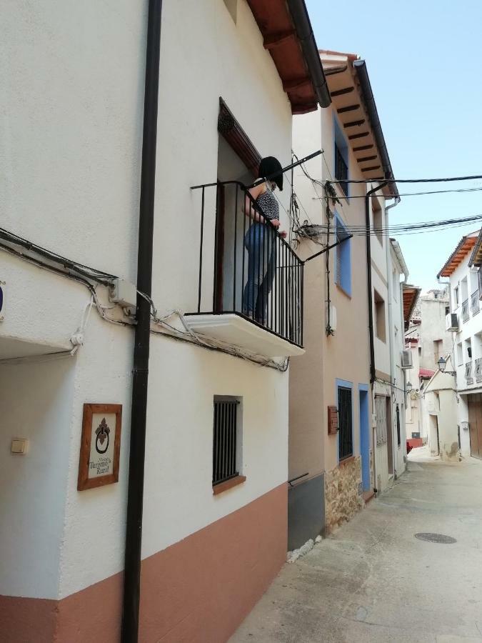 La Troya Pensionat Castellote Eksteriør billede